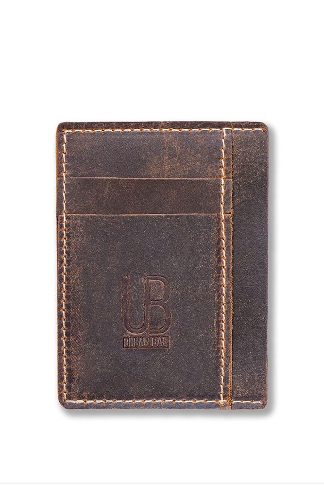 residue To construct tense Handmade leather wallet URBAN BAG Minimal – Brown