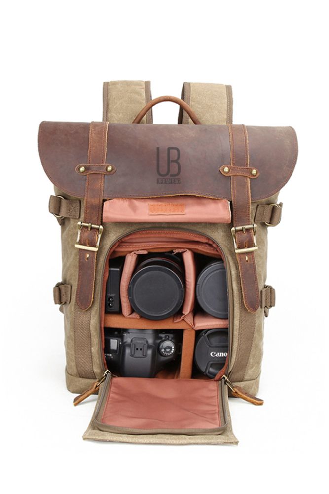Urban leather backpack best sale