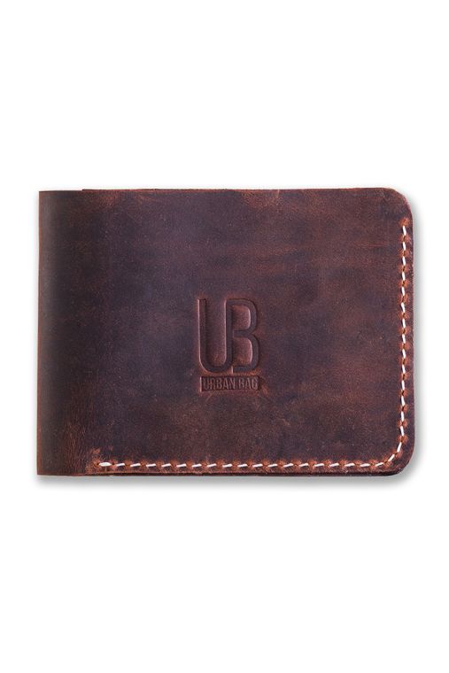Portofel din piele naturala URBAN BAG Concept 2 – Maro Inchis